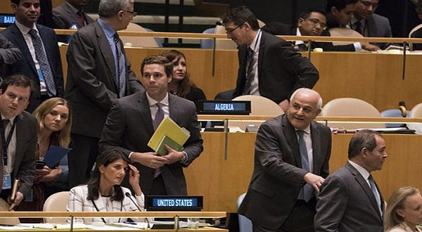 UN General Assembly Condemns "Israeli" Murder of Innocent Palestinians UN General Assembly Condemns ’Israeli’ Murder of Innocent Palestinians